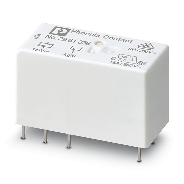 REL-MR-110DC/21HC RELÉ ÚNICO DE POTÊNCIA MINIATURA PLUGÁVEL 1REV 110 V DC 2961338 PHOENIX CONTACT