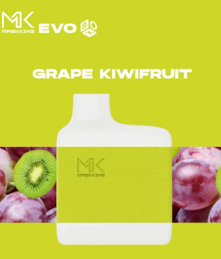 MK MASKKING EVO BOX DESCARTAVEL - GRAPE KIWIFRUIT - 5000 PUFFS BATERIA RECARREGAVEL