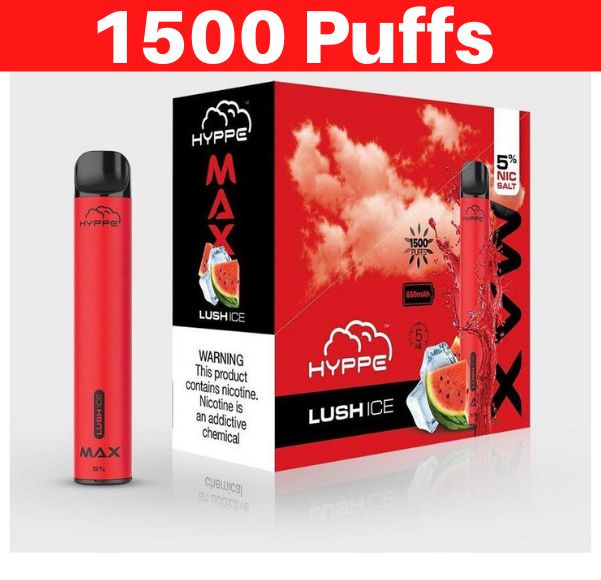 Hyppe Max Device Descartável Lush Ice | 1500 puffs -1500 tragadas