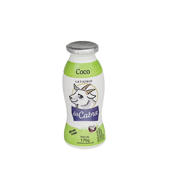 Iogurte de Leite de Cabra 170g sabor Coco- APAEB