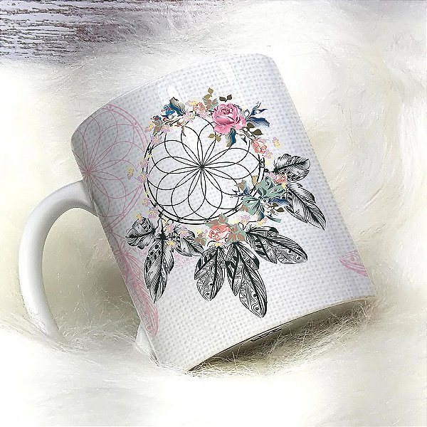 Caneca Personalizada Estilo Boho