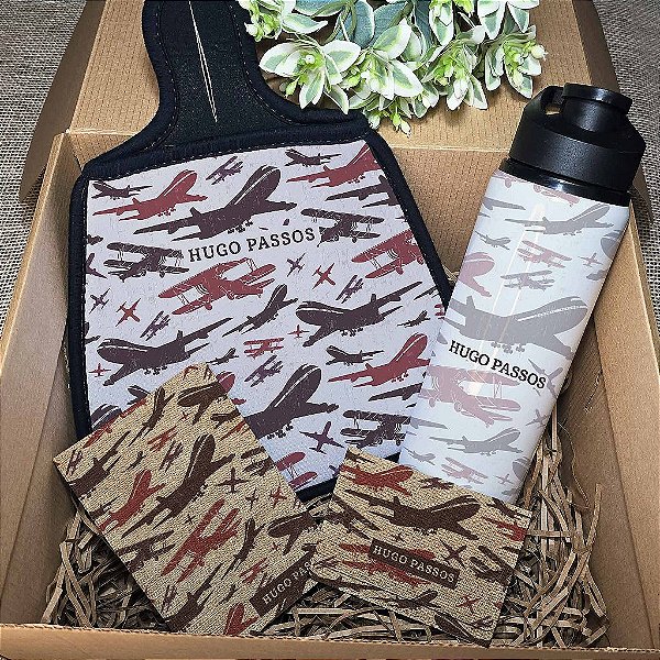 Kit de Motorista Personalizado | Estampas Masculinas