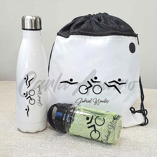 Kit Esportivo Triatleta Personalizado | Triatlon