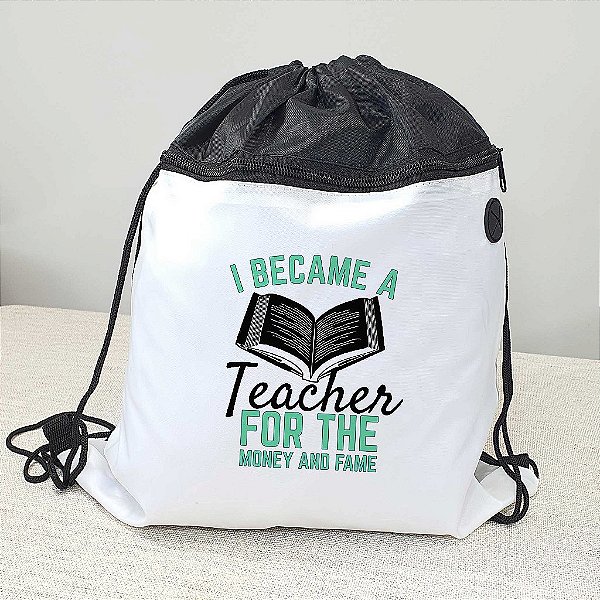 Mochila de Nylon Tipo Saco PROFESSOR
