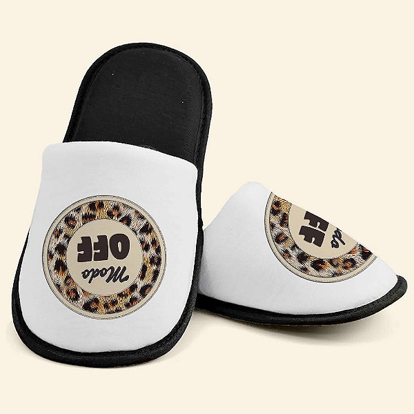 Pantufa Animal Print