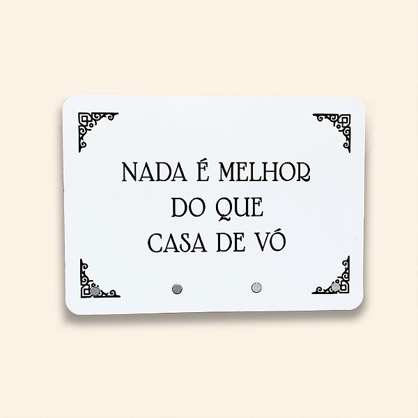 Porta-Chaves Magnético Personalizado | Porta-Facas Magnético Personalizado | Nada é Melhor do que Casa de ...
