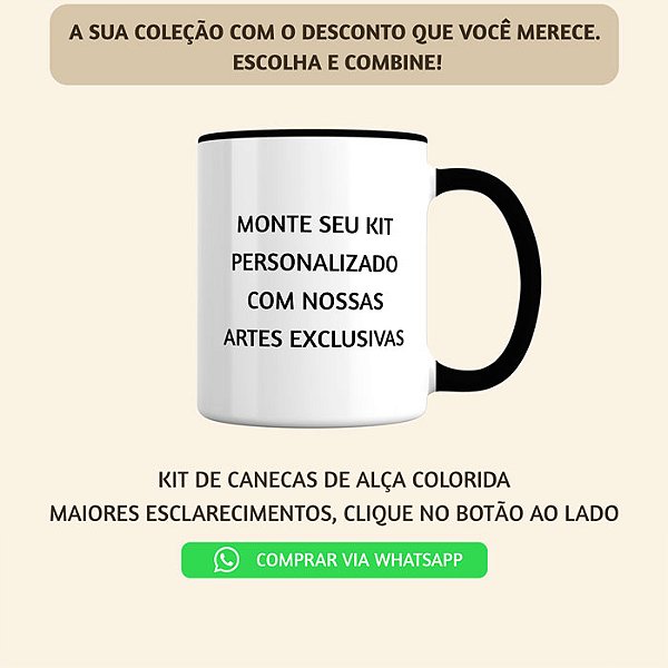 Canecas Personalizadas - Leve mais por Menos