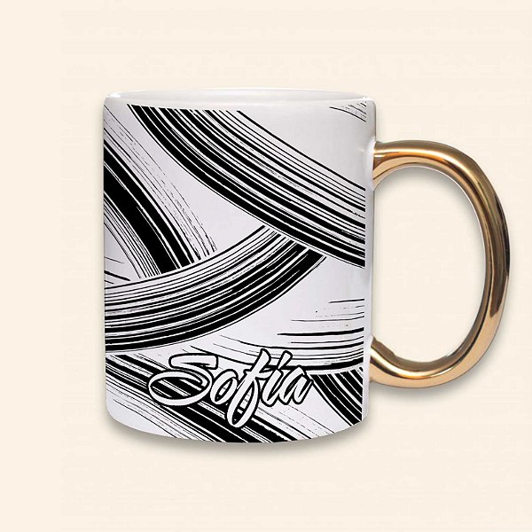 Caneca Elegante Personalizada