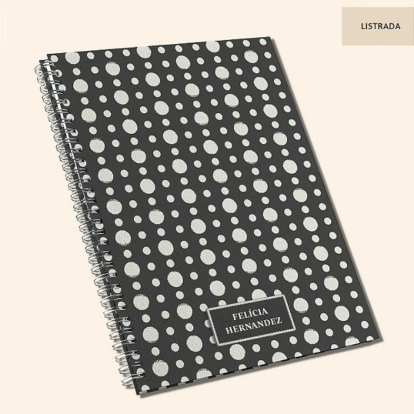 Caderno A4 Personalizado | Capa Ecológica Texturizada | Carla Amaro Home