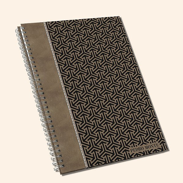 Caderno A4 Personalizado | Capa Ecológica Texturizada | Carla Amaro Home