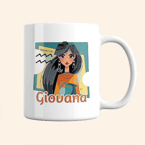 Caneca Personalizada de Signos | Carla Amaro Home