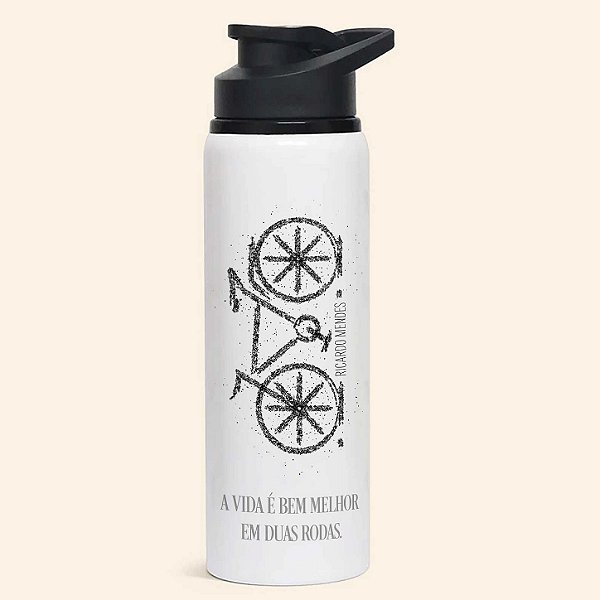 Squeeze de Alumínio Personalizada | Estampas Masculinas Exclusivas | Carla Amaro Home