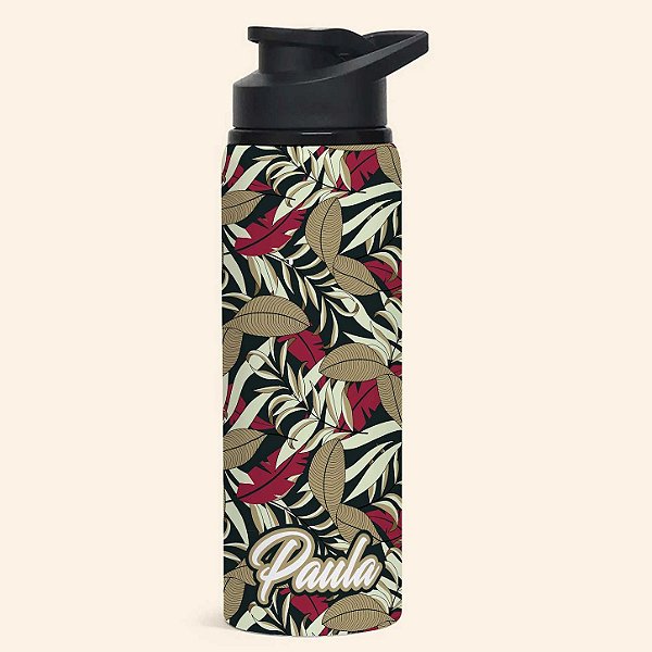 Squeeze de Alumínio Personalizada | Estampas Femininas Exclusivas | Carla Amaro Home