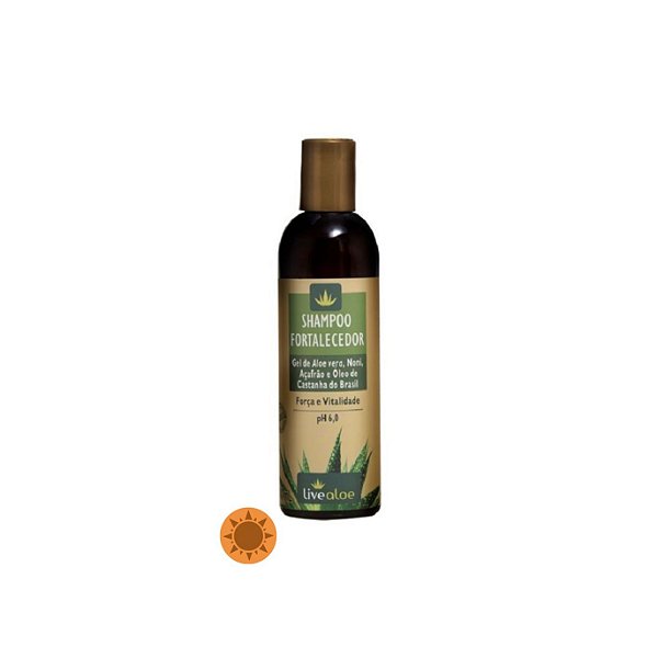 Livealoe Shampoo Fortalecedor Vegano 240ml