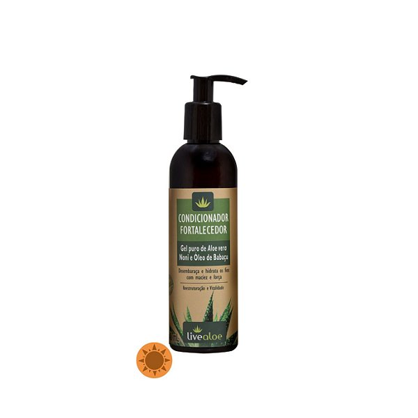 Livealoe Condicionador Fortalecedor com Aloe vera Vegano 230g
