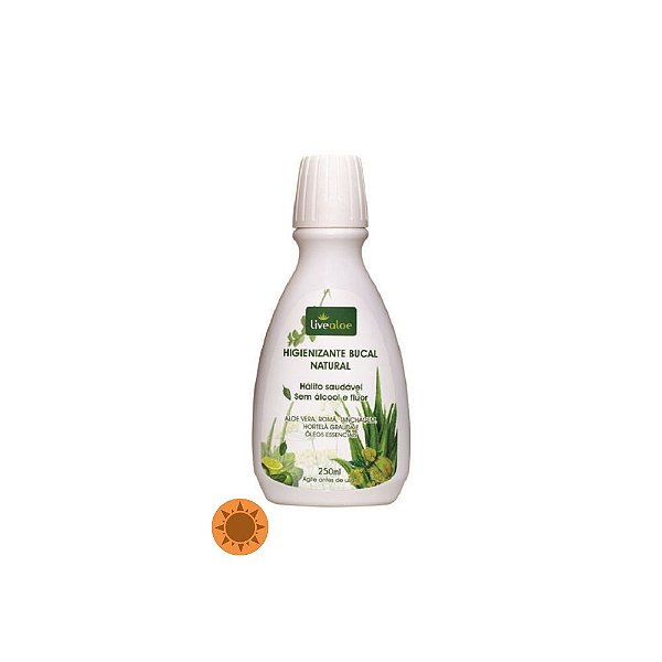 Livealoe Higienizante Bucal Natural 250ml