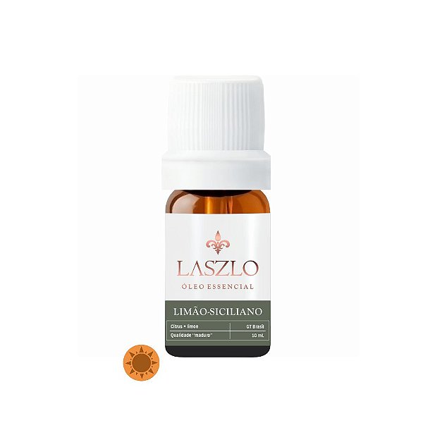 Laszlo Óleo Essencial de Limão Siciliano “Maduro” GT Brasil 10ml