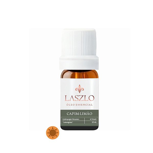 Laszlo Óleo Essencial de Capim Limão “Lemongrass” GT Brasil 10ml