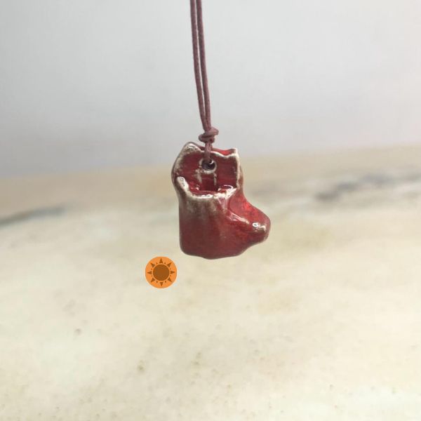 Colar Difusor Pessoal de Óleos Essenciais Gato Red