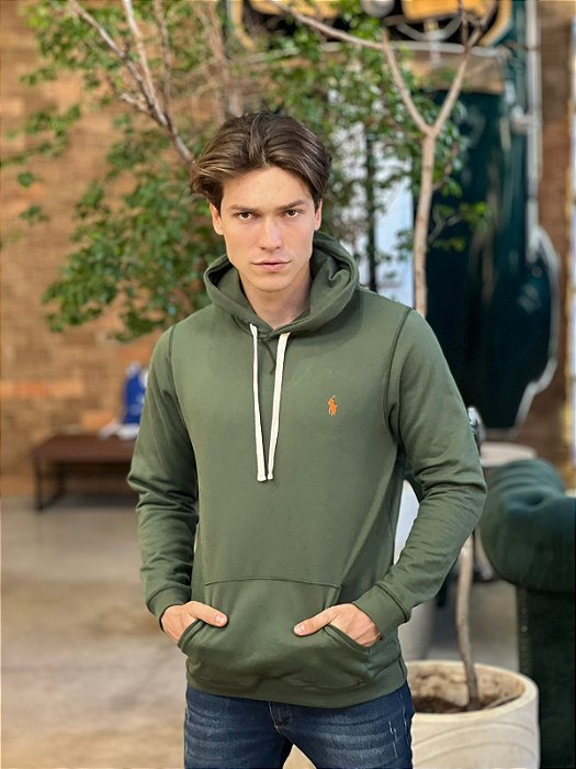Hoodie verde militar 2025