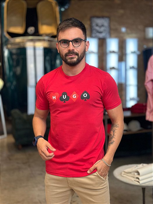 Camiseta HB Slim Fit Vermelho