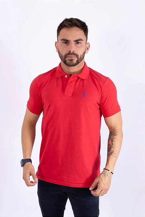 Gola Polo RL Vermelho.