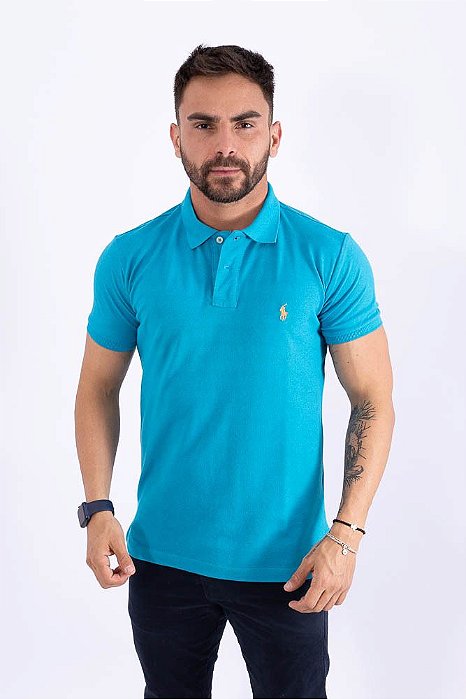 Gola Polo RL Azul Turquesa