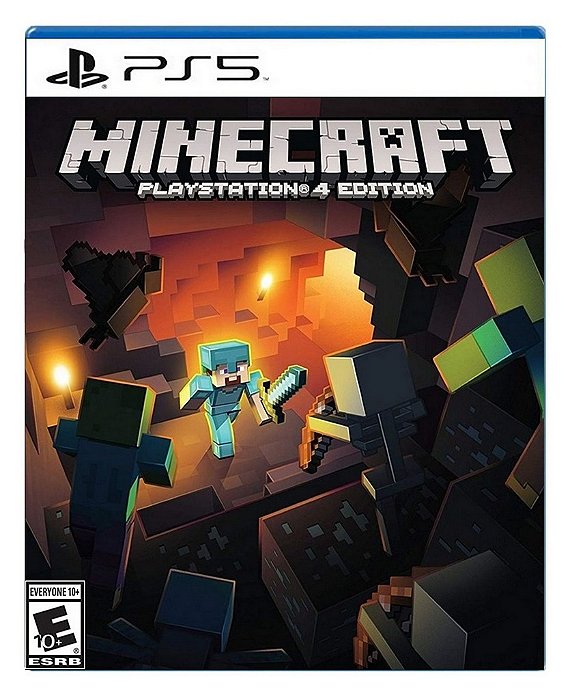 Minecraft PS5 Mídia Digital Playstation 5 - Venger Games