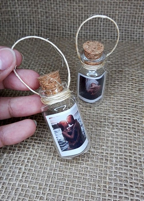 Chaveiro Potinho Vidro