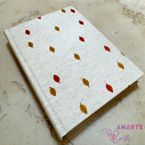 Caderno A6+ Lombada quadrada - Folhas Lisas