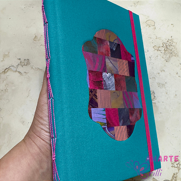 Caderno A5 – Brochura tripla