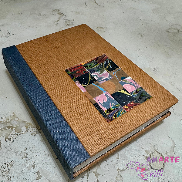 Caderno A6 – Dos Rapporté - Folhas Lisas com Caixa Livro