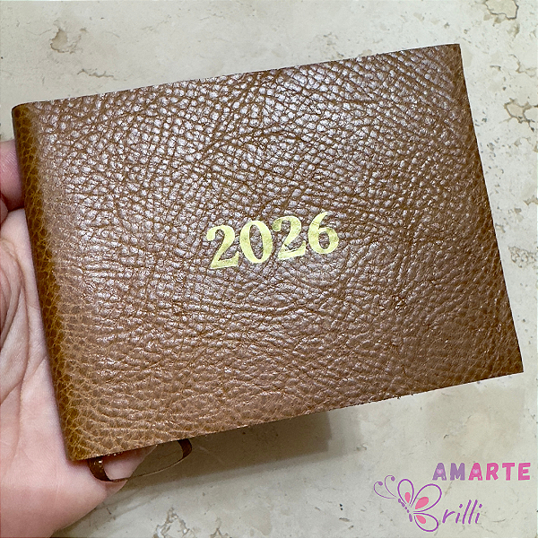 Agenda Pocket A7 - Datada 2026