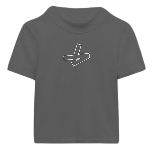 T-SHIRT FEMININA NEWLOGO GOLA ALTA LOODS