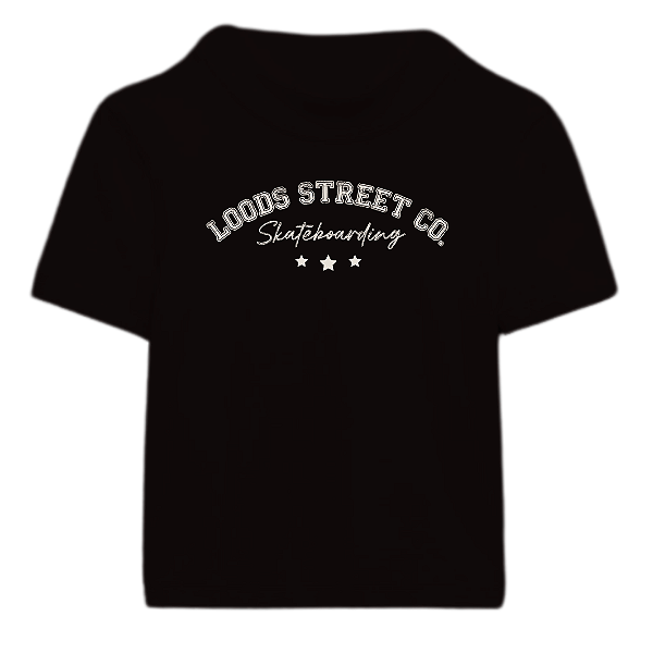 T-SHIRT FEMININA SKATEBOARDING GOLA ALTA LOODS