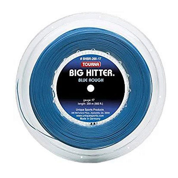 Corda para Raquete de Tênis Tourna Big Hitter Blue Rough 1.20mm