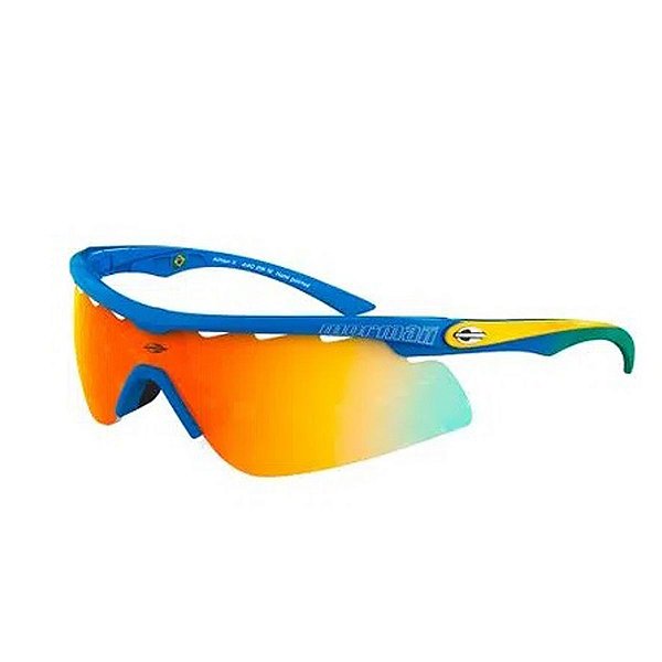 Óculos de Sol Mormaii Athlon 2 Azul e Amarelo