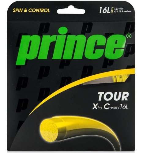 Set De Corda Para Raquete De Tênis Prince Tour Xtra Control Amarela