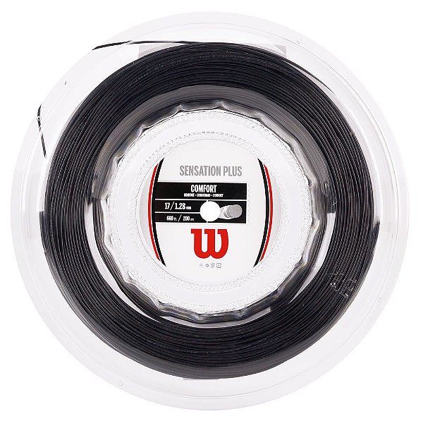 Corda para Raquete de Tênis Wilson Sensation Plus, 1.28mm
