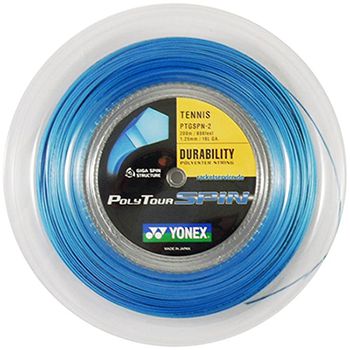 Corda para Raquete de Tênis Yonex Poly Tour Spin, 1.25mm
