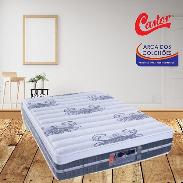 Colchão Castor Silver  Star Air Pocket One Face