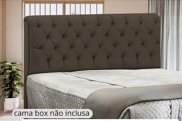 Cabeceira  Casal capitonê DF Premium