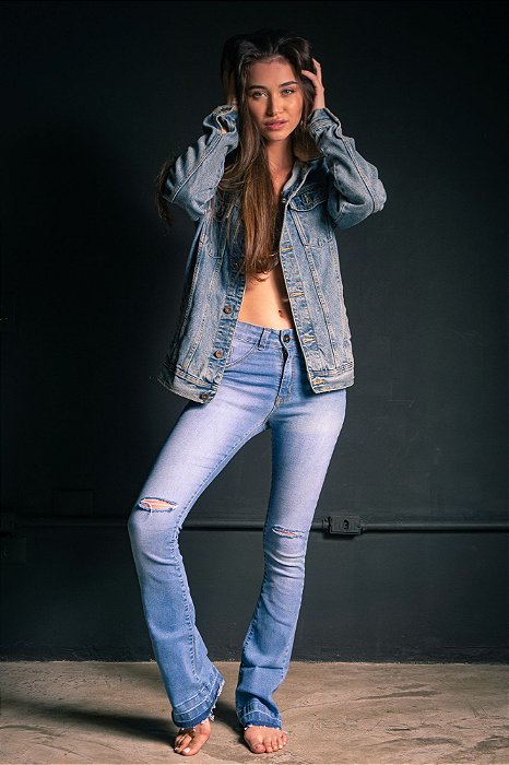 Calça Flare classic