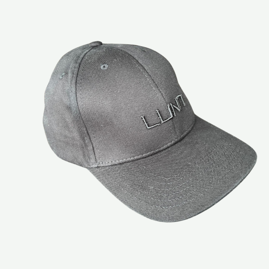 Boné longo - Preto com logo em preto