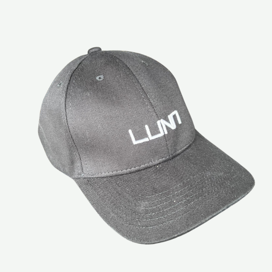 - Boné longo - Preto com logo em branco