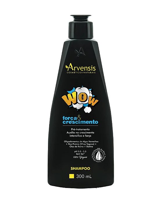 Shampoo Wow Força e Crescimento