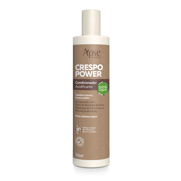 Condicionador Acidificante - Crespo Power - 300ml