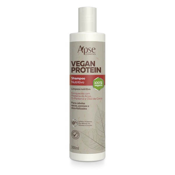 Shampoo Nutritivo - Vegan Protein - 300ml