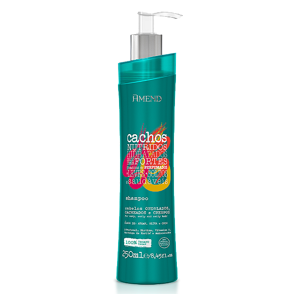 Shampoo para Cabelos Cacheados - Amend - 250ml