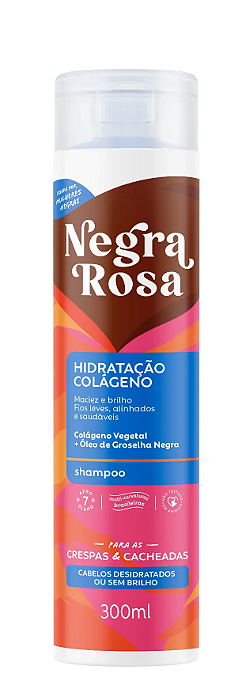 Shampoo Hidratação Colágeno - Negra Rosa - 300ml